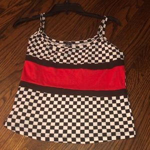 Checkered tanktop💞
